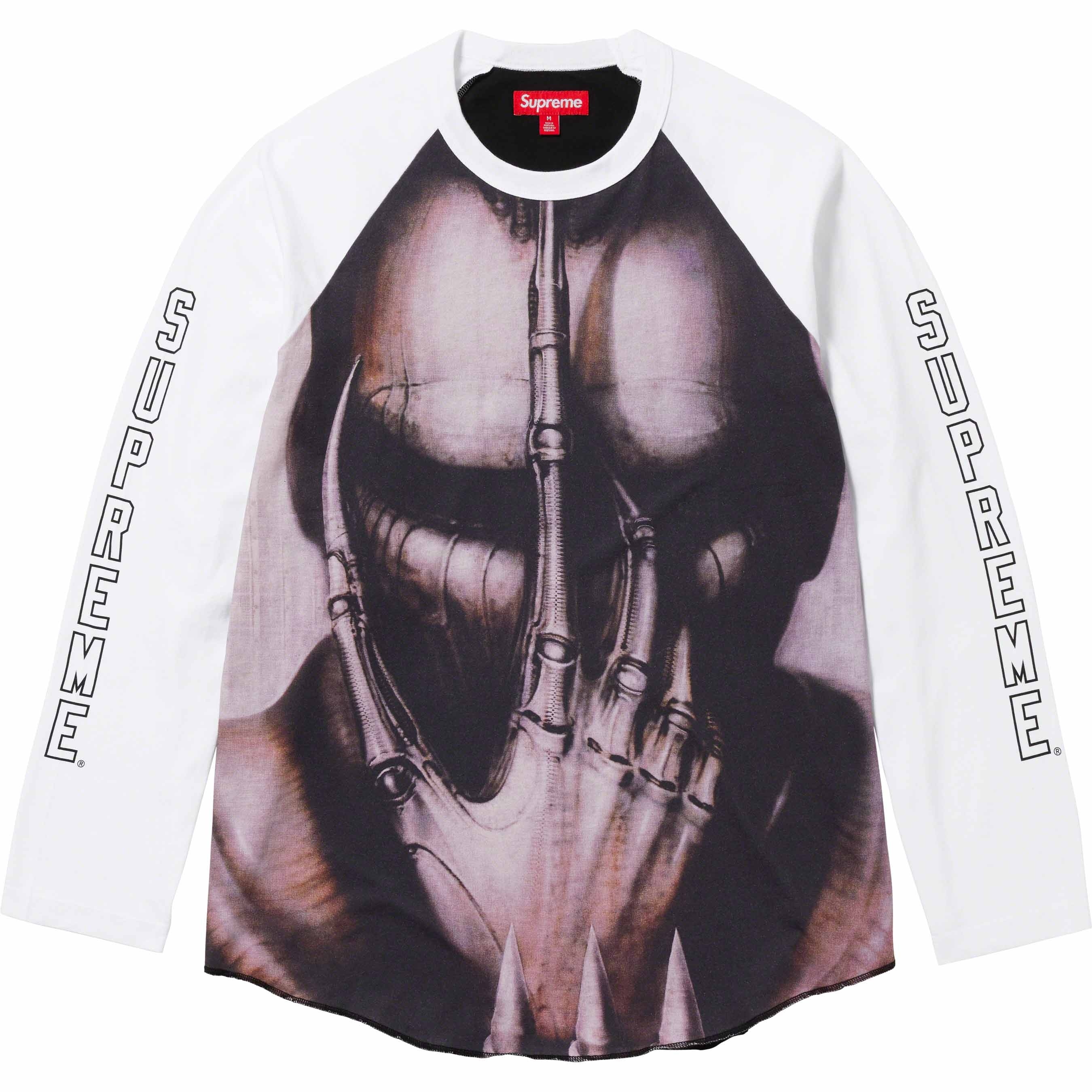 H.R. Giger Raglan L/S Top view 6
